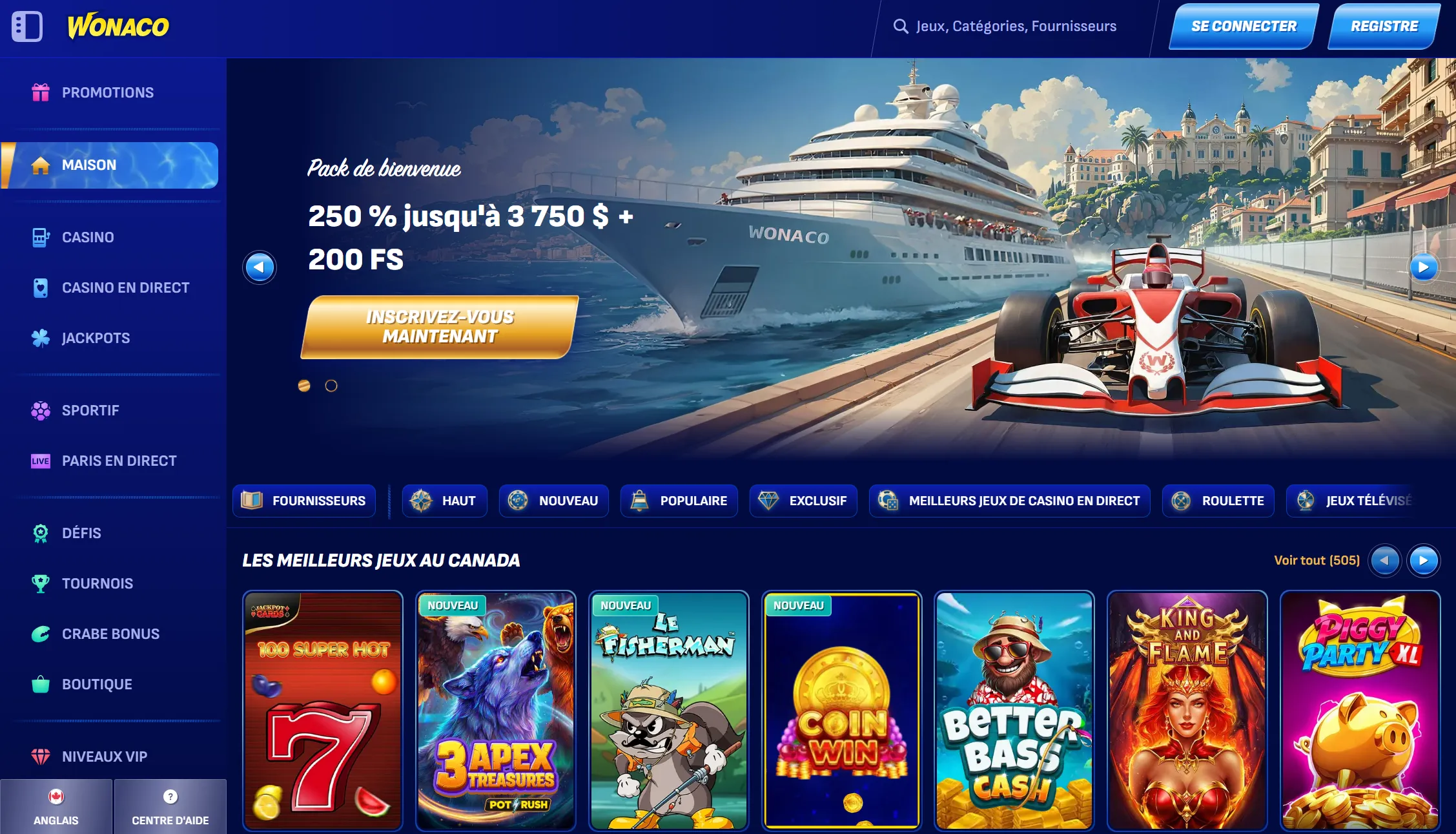 Casino en ligne Interac Canada – paiements rapides et fiables